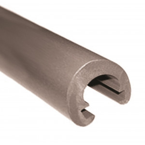 Trapleuningprofiel R55-019 grijs-aluminium